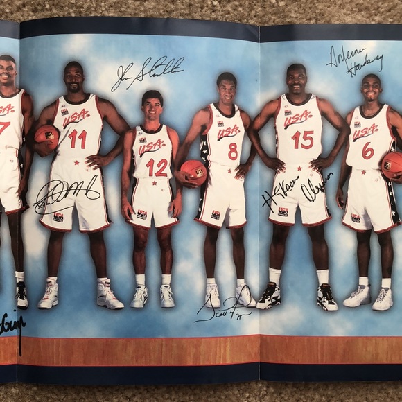 Accessories 1996 Mens Usa Basketball Dream Team Poster Poshmark